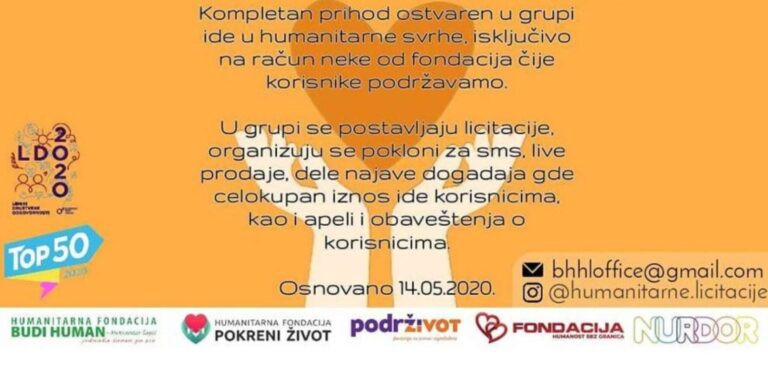 budi human humanitarne licitacje grupa