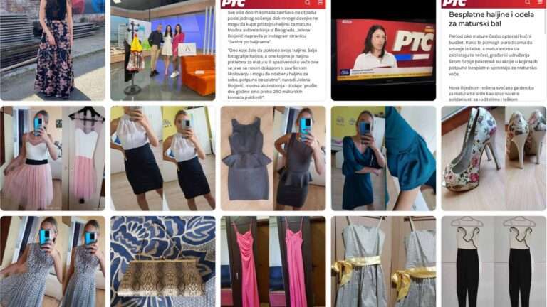 sestre po haljinama održiva moda jelena boljević